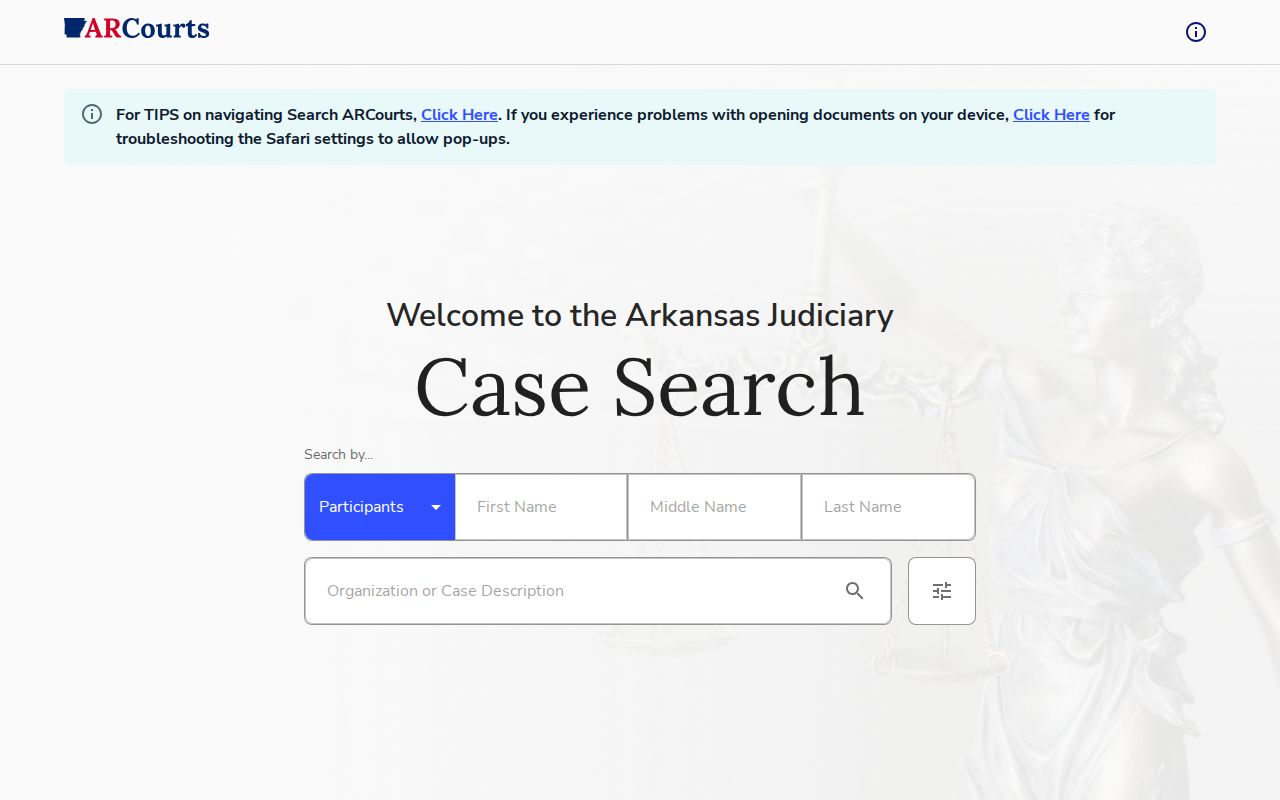 Searcy residents directory Search ARCourts case lookup